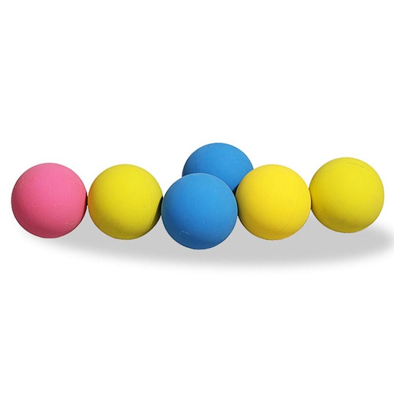 6 см ракетбол скуош гумена куха топка аксесоари за тренировки състезателна топка за начинаещи високоеластичен произволен цвят