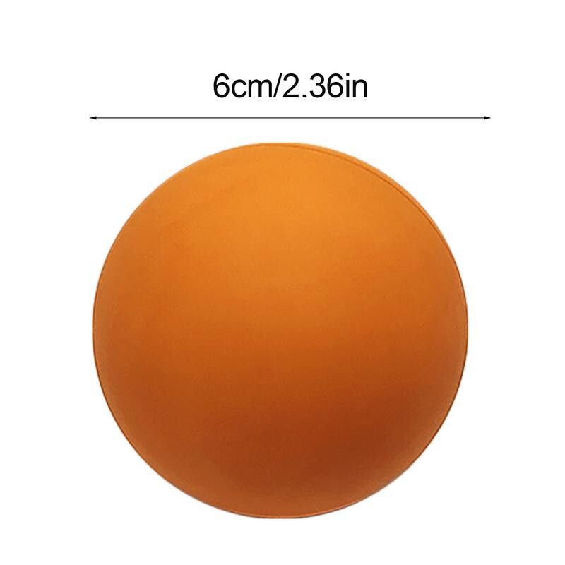 Топка за скуош за начинаещи Висока еластичност Малки топки за скуош за деца Гумена куха топка с висока видимост Професионално обучение на играчи