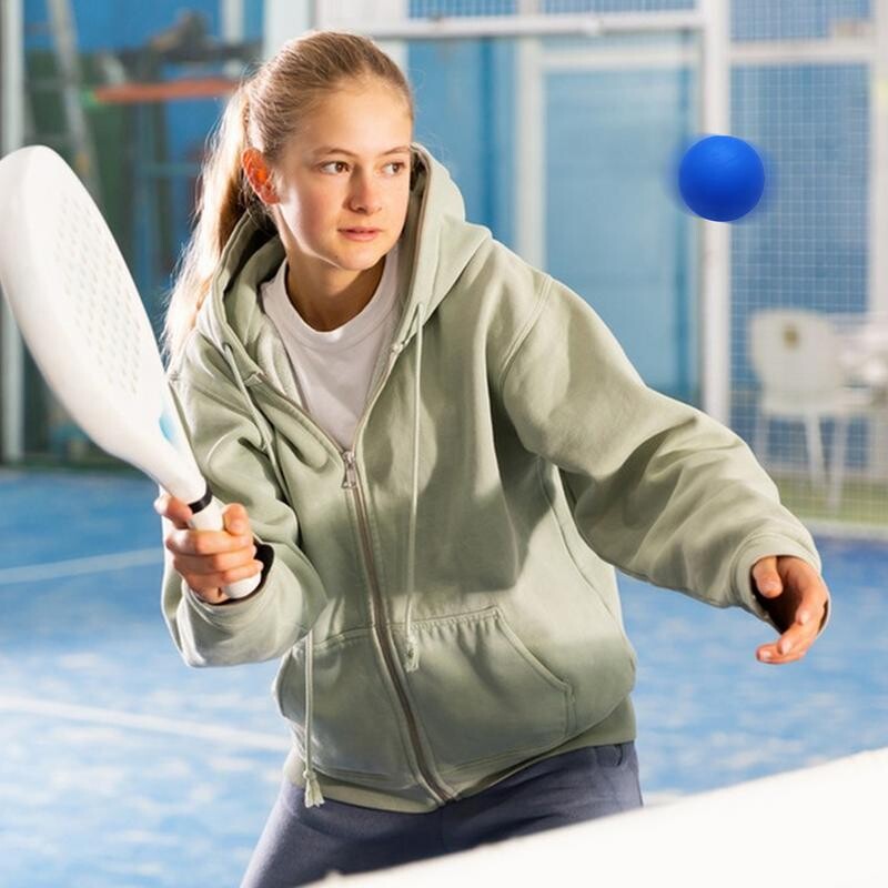 Топки за скуош Професионална високоеластична гумена отскачаща топка за скуош Висока видимост Спортни малки подскачащи кухи спортни топки