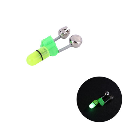 1-10 komada štapa za noćni ribolov Svjetlo alarma za ugriz mamca s dvostrukim zvonima, indikator alarma za ugriz za pecanje, pribor za ribolov šarana