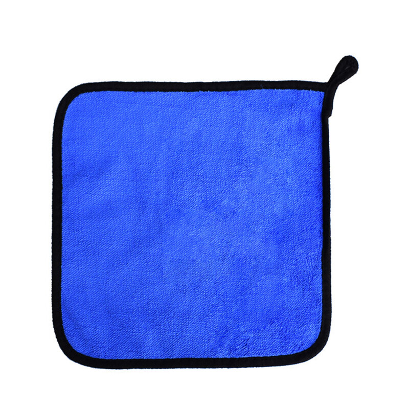 Dvoslojni ribolovni ručnik od mikrovlakana za mamac s karabinerom, zadebljanje, neprijanjajući upijajući ručnik za planinarenje, 3 boje