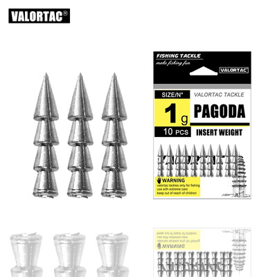 Umetak za pecanje, sudoper s utegom za pecanje, Senko Worm Jigging sudoper za ribolov, pribor za ribolov, 10kom/partija, 1G, 1,5G, 2g