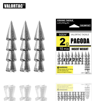 Umetak za pecanje, sudoper s utegom za pecanje, Senko Worm Jigging sudoper za ribolov, pribor za ribolov, 10kom/partija, 1G, 1,5G, 2g