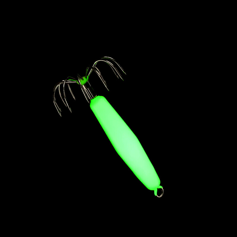 Svjetleća udica za lignje 12 riba kišobran Umjetni mamac za hobotnicu Crank Sipa Šampi za račiće Tvrdi dodaci za mamac za ribolov 2021.