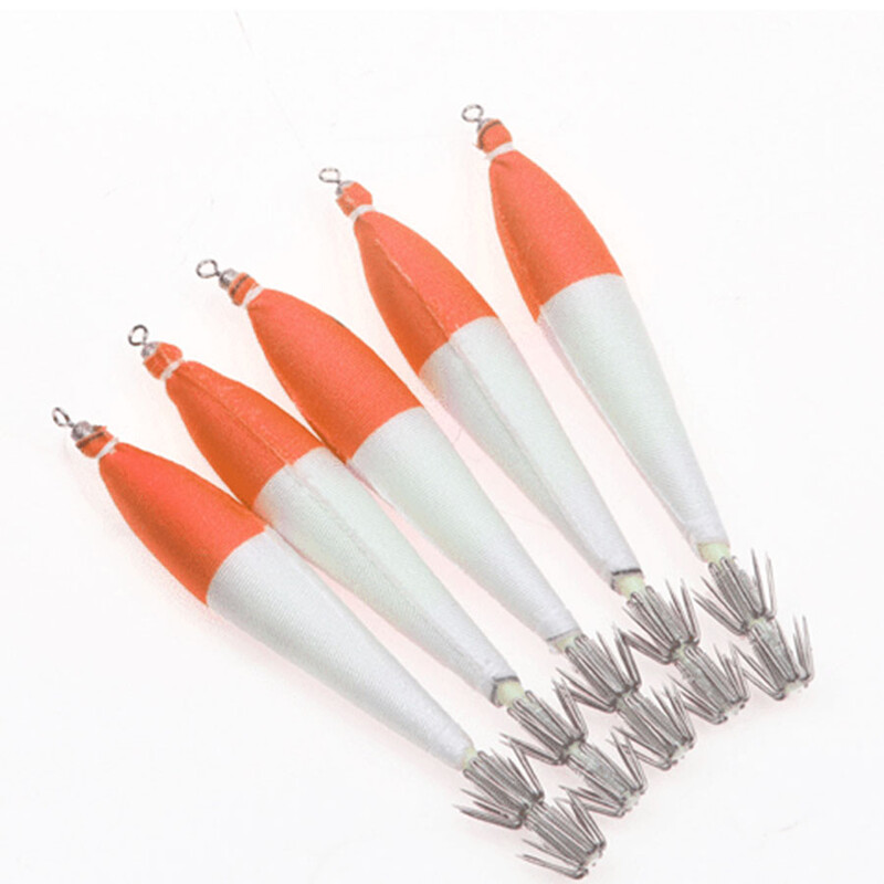 5 komada Svjetleća sipa Lignje Jig udica Sve za ribolov Mamci Hobotnica Glow Jigs Umjetni mamac Tvrdi Turlutte mamac za škampe