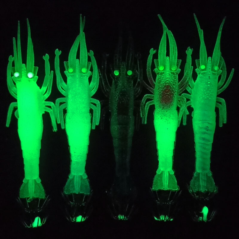 5 komada 10 g 11 cm meki škampi meki mamac za pecanje sjajna hobotnica sipa udica lignje udica umjetni mamac pesca ribolovni pribor