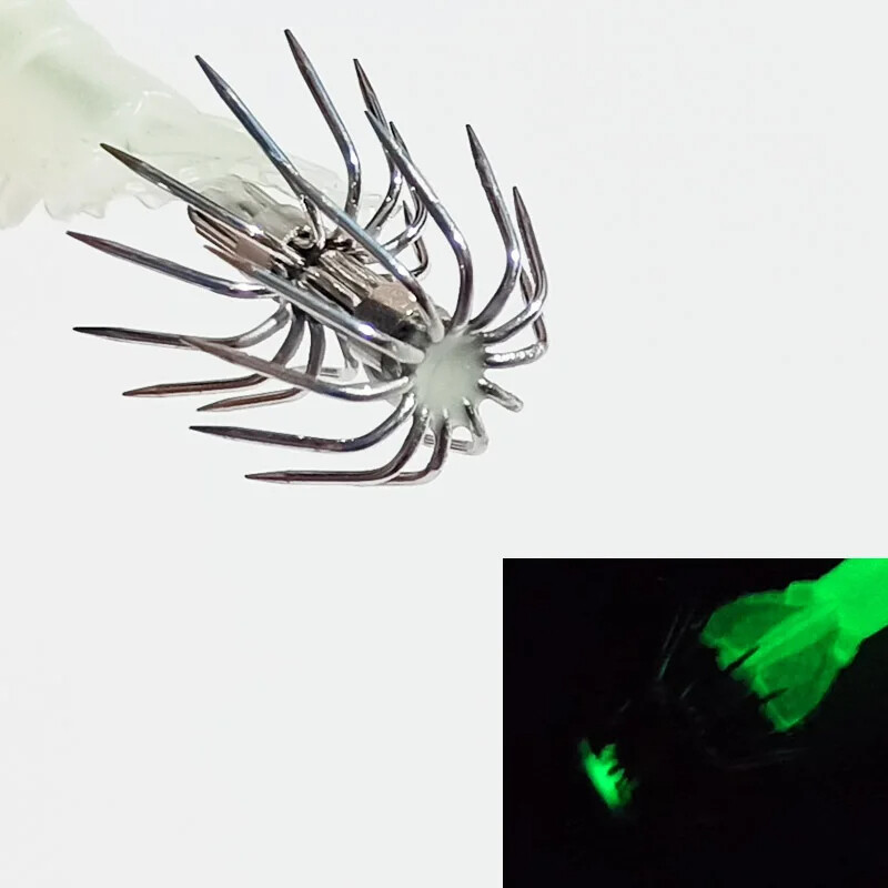 5 komada 10 g 11 cm meki škampi meki mamac za pecanje sjajna hobotnica sipa udica lignje udica umjetni mamac pesca ribolovni pribor