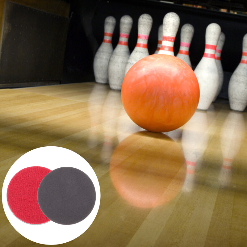 8 vnt Boulingo šlifavimo padėklai Poliravimo boulingo švarūs trinkelės Kasdienio naudojimo boulingo padėklai boulingo kamuoliukų reikmenys