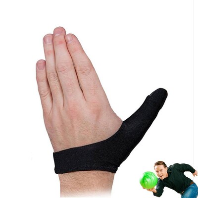 Bowlingu pöidlakinnas Unisex Bowlers Finger Saver Kaitsekinnas Bowling Treening Sport Treeningvarustus Sõrmede käepideme tugevus