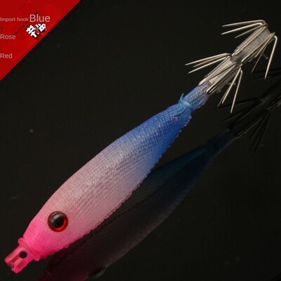 4 g / 8 cm 1 kom. Svjetleća UV cijev za puhanje Mamac za hobotnicu Mamac za račiće Bazooka Udica za lignje Rola tkanine za morski ribolov Eksplozija Jig udica