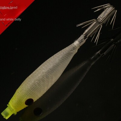 4 g / 8 cm 1 kom. Svjetleća UV cijev za puhanje Mamac za hobotnicu Mamac za račiće Bazooka Udica za lignje Rola tkanine za morski ribolov Eksplozija Jig udica