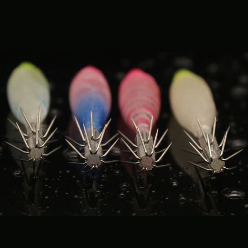 4 g / 8 cm 1 kom. Svjetleća UV cijev za puhanje Mamac za hobotnicu Mamac za račiće Bazooka Udica za lignje Rola tkanine za morski ribolov Eksplozija Jig udica