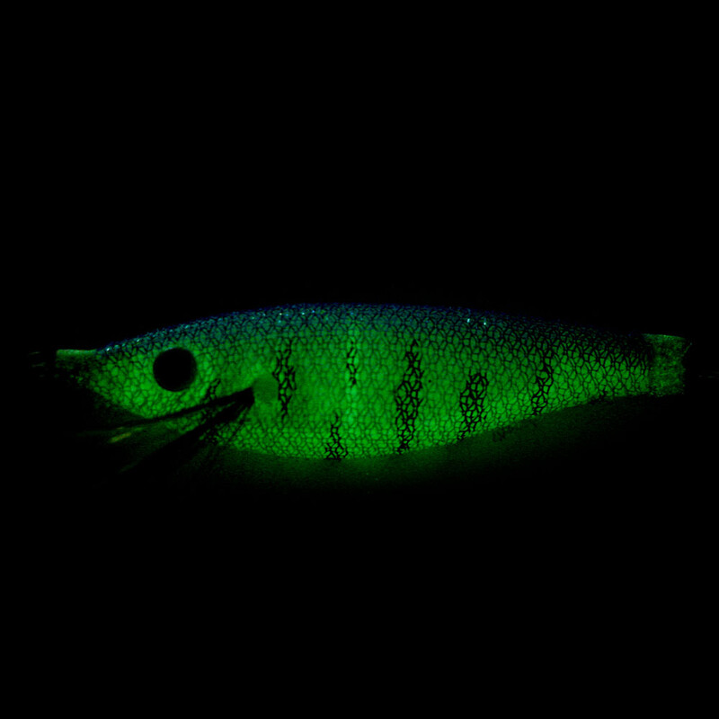 10 cm-es 10 g-os vízszintes tintahal horgászcsali Mesterséges tintahal horoggal bevont jigging csalik tengeri horgászathoz Tintahal EGI Luminous