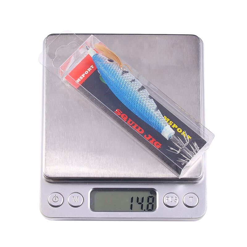 10 cm-es 10 g-os vízszintes tintahal horgászcsali Mesterséges tintahal horoggal bevont jigging csalik tengeri horgászathoz Tintahal EGI Luminous