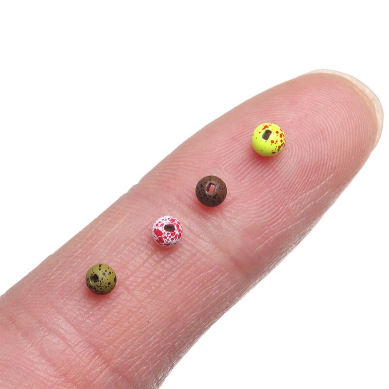 20 komada šarenih 2,5/3,0/3,5/4,0 mm perli s prorezima od volframa, perle za vezivanje muha, materijal od volframa 2,5 mm/3,0 mm/3,5 mm/4,0 mm