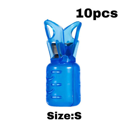 10Pcs/Lot Kuke za kišobrane za škampe Zaštitna torbica Poklopac za pohranu Pribor za ribolov Navlaka za šablonu za lignje