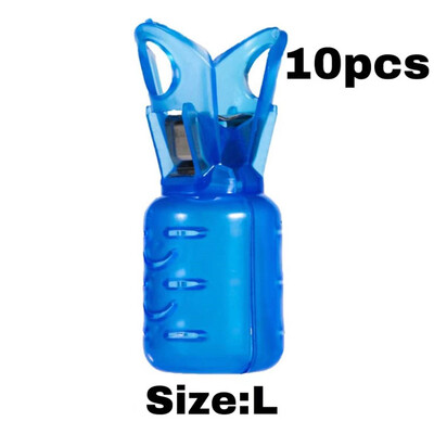 10Pcs/Lot Kuke za kišobrane za škampe Zaštitna torbica Poklopac za pohranu Pribor za ribolov Navlaka za šablonu za lignje