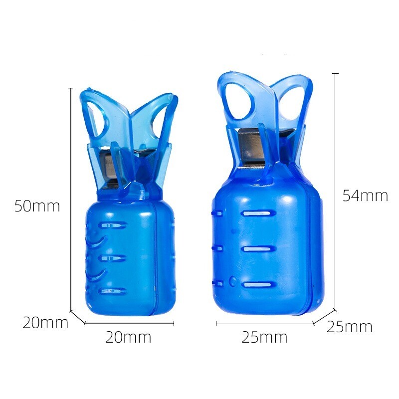 10Pcs/Lot Kuke za kišobrane za škampe Zaštitna torbica Poklopac za pohranu Pribor za ribolov Navlaka za šablonu za lignje