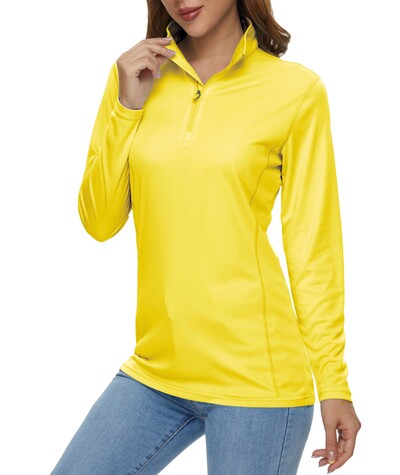 KEFITEVD Ljeto UPF 50+ Ženske majice dugih rukava Zaštita od kože/sunca/UV-a Brzo sušeće Plivačke majice za planinarenje i ribolov Na otvorenom