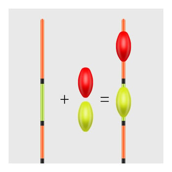 Ψάρεμα Floating Bobbers Fluorescent Drift Ball Foam Strike Ένδειξη Πλωτήρας ψαρέματος Μπάλες άνωσης Αξεσουάρ ψαρέματος