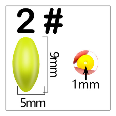 Plutajući bobber za pecanje Fluorescentna drift lopta Indikator udarca od pjene Plovak za pecanje Kuglice za plutanje Pribor za ribolov