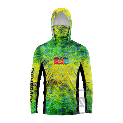 HotSale Muške majice s maskama i kapuljačom Ribolovne majice Camo za lov Penjanje Kampiranje Planinarenje Zaštita od sunca Prozračna RIGHTTRACK odjeća