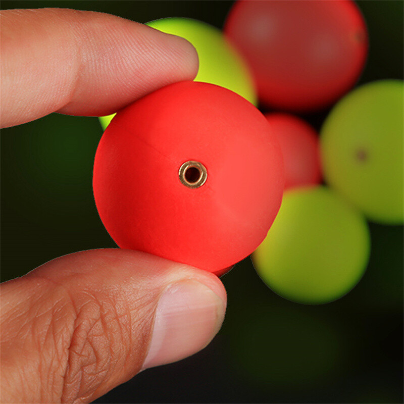 Νέα 10 τμχ EPS Float Ball Foam Ball που τραβούν τα βλέμματα Beans Hard Fishing Float Booyancy Ball Outdoor Floating Fishing Tackle 15mm-36mm