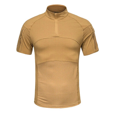 Ljetna muška kamuflažna taktička košulja Borbena vojna brzosušeća odjeća za kampiranje, penjanje, planinarenje, lov, muška odjeća za ribolov