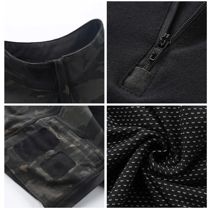 Ljetna muška kamuflažna taktička košulja Borbena vojna brzosušeća odjeća za kampiranje, penjanje, planinarenje, lov, muška odjeća za ribolov