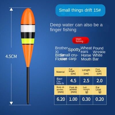 Ribolovni plovci Vrhunske izrade Slatkovodni plovci Dodaci za pecanje Bobbers Škrpina Dodaci za pecanje na ledu
