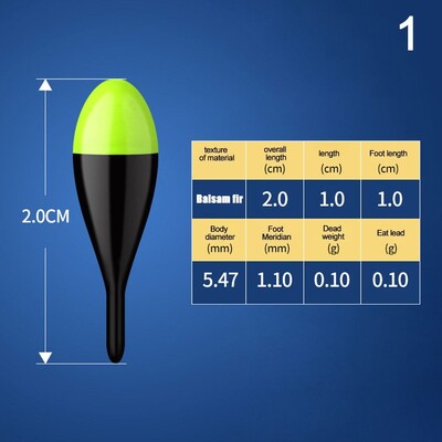 Ribolovni plovci Vrhunske izrade Slatkovodni plovci Dodaci za pecanje Bobbers Škrpina Dodaci za pecanje na ledu