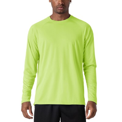 KEFITEVD Ljeto UPF 50+ Muške majice dugih rukava Zaštita od UV zračenja Brzosušeće majice za planinarenje Majice za ribolov Basic Top majice Muške