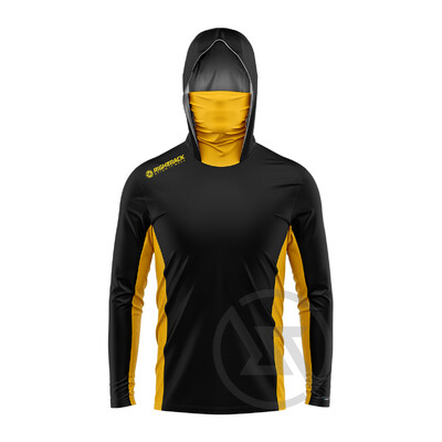 Mască de culoare solidă Hanorace Cămăși potrivite pentru pescuit, vânătoare, alpinism, camping, drumeții, protecție solară în aer liber, îmbrăcăminte respirabilă