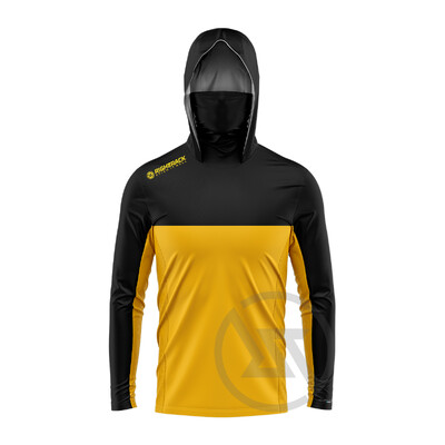 Mască de culoare solidă Hanorace Cămăși potrivite pentru pescuit, vânătoare, alpinism, camping, drumeții, protecție solară în aer liber, îmbrăcăminte respirabilă