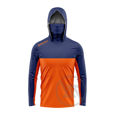 Mască de culoare solidă Hanorace Cămăși potrivite pentru pescuit, vânătoare, alpinism, camping, drumeții, protecție solară în aer liber, îmbrăcăminte respirabilă