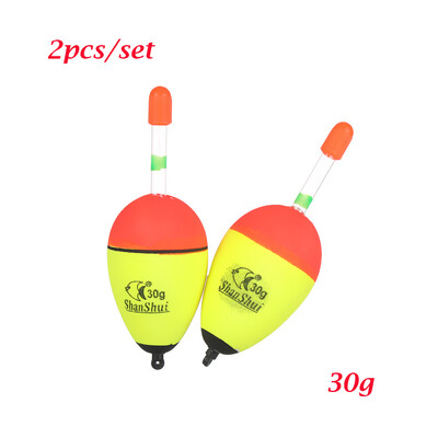 2 tk EVA kalapüügi ujuki kerge vahtplastist Bobber Sea Rock Fishing silmatorkav ujuk 5/8/10/15/20/30/40/50/60g