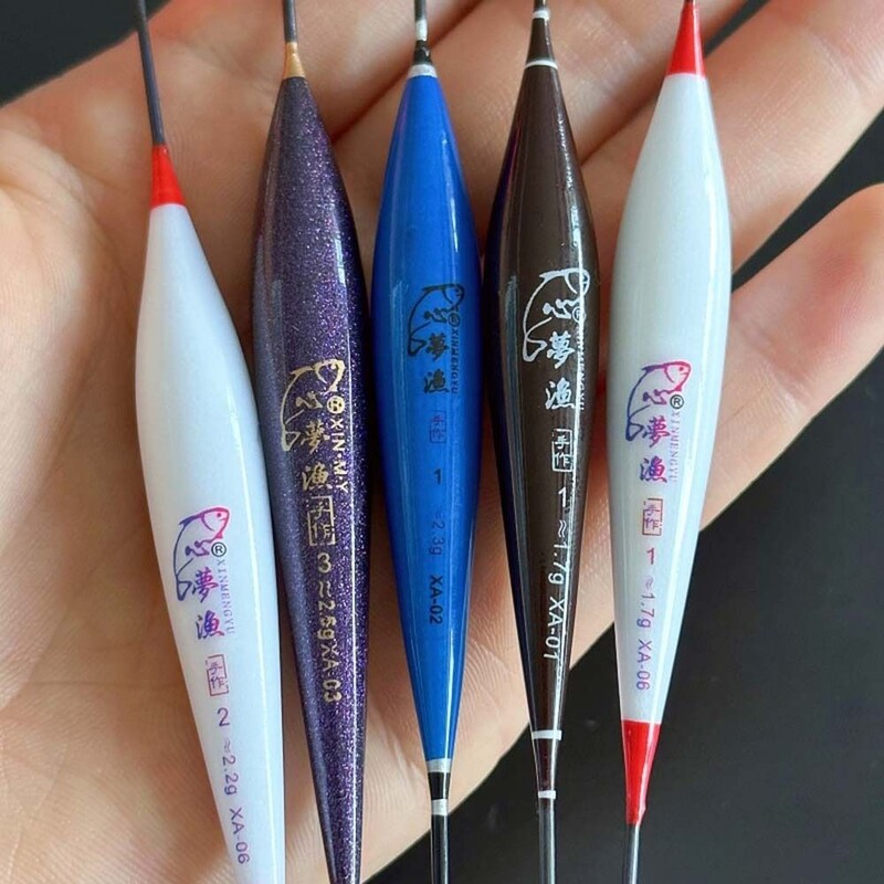 Нов индикатор за риболовна плувка с три мрежи Привличаща вниманието лека плувка Високочувствителна дебела опашка Плувки за скален риболов Риболов на лед