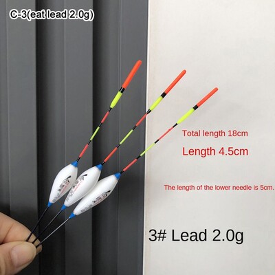 1PC Plovak za pecanje na ledu za dan i noćni ribolov za pribor za Pesca Boia Flotteur Peche Plovak za pribor za Pesca Boia Flotteur Peche