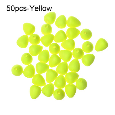 10/50/100 бр. Float Tail Привличащи вниманието зърна Подвижни зърна с поплавък Tail Изпращащ сигнал за риболов Визуални аксесоари за зърна