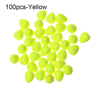 10/50/100 бр. Float Tail Привличащи вниманието зърна Подвижни зърна с поплавък Tail Изпращащ сигнал за риболов Визуални аксесоари за зърна