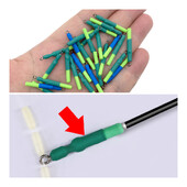 20 buc. Unelte de pescuit de culoare aleatorie Scaun de plutire extins Scaun de plutitor de pește Scaun de plutire glisantă Scaun de plutire vertical rotativ