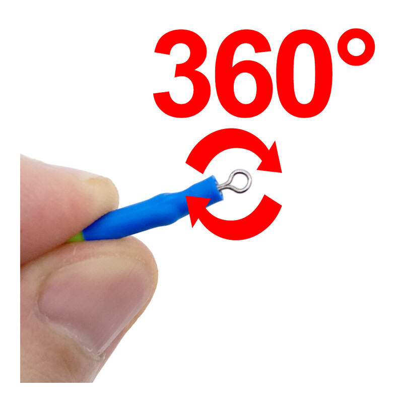 20 buc. Unelte de pescuit de culoare aleatorie Scaun de plutire extins Scaun de plutitor de pește Scaun de plutire glisantă Scaun de plutire vertical rotativ