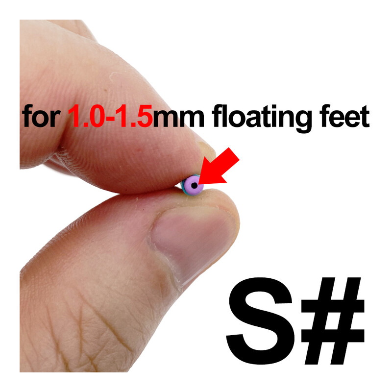 20 buc. Unelte de pescuit de culoare aleatorie Scaun de plutire extins Scaun de plutitor de pește Scaun de plutire glisantă Scaun de plutire vertical rotativ