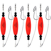 Komplet plovaka za zvečku za soma od 2 komada Ribolovni bobber + Okretnice za pecanje + Bodljikava udica s orlovim kljunom + Mekana čelična žica za vođenje + Set igli za pecanje