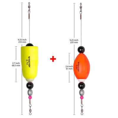 1PC Fishing Bobbers Plovci za slatkovodni ribolov Čepovi za pecanje Čepovi za pecanje Oprema za iskakanje Zvečka Plovci za iskakanje pluta s utezima