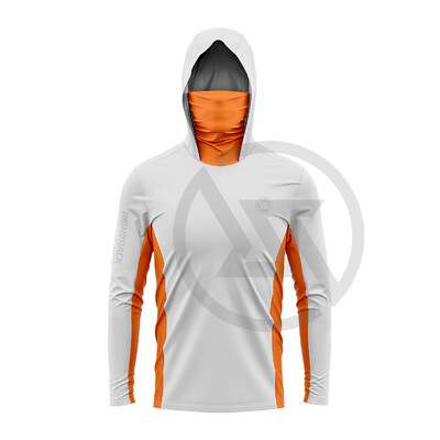 Fluor maska Hoodies Majice prikladne za ribolov lov penjanje kampiranje planinarenje vanjska zaštita od sunca prozračna odjeća