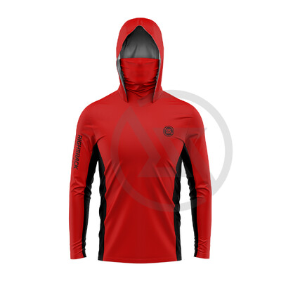 Fluor maska Hoodies Majice prikladne za ribolov lov penjanje kampiranje planinarenje vanjska zaštita od sunca prozračna odjeća