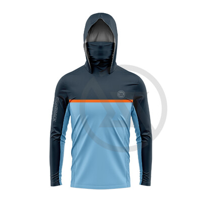 Fluor maska Hoodies Majice prikladne za ribolov lov penjanje kampiranje planinarenje vanjska zaštita od sunca prozračna odjeća