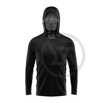 Fluor maska Hoodies Majice prikladne za ribolov lov penjanje kampiranje planinarenje vanjska zaštita od sunca prozračna odjeća