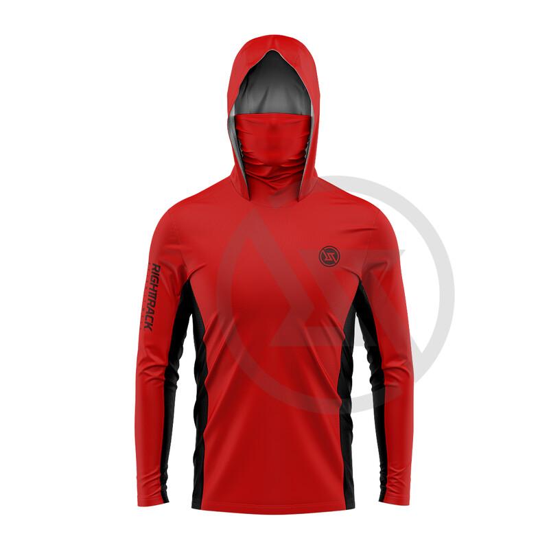 Fluor maska Hoodies Majice prikladne za ribolov lov penjanje kampiranje planinarenje vanjska zaštita od sunca prozračna odjeća